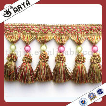 Chine Elegant Crochet Curtain Tassel Fringe Tassel Trimming Portable Curtain Stand